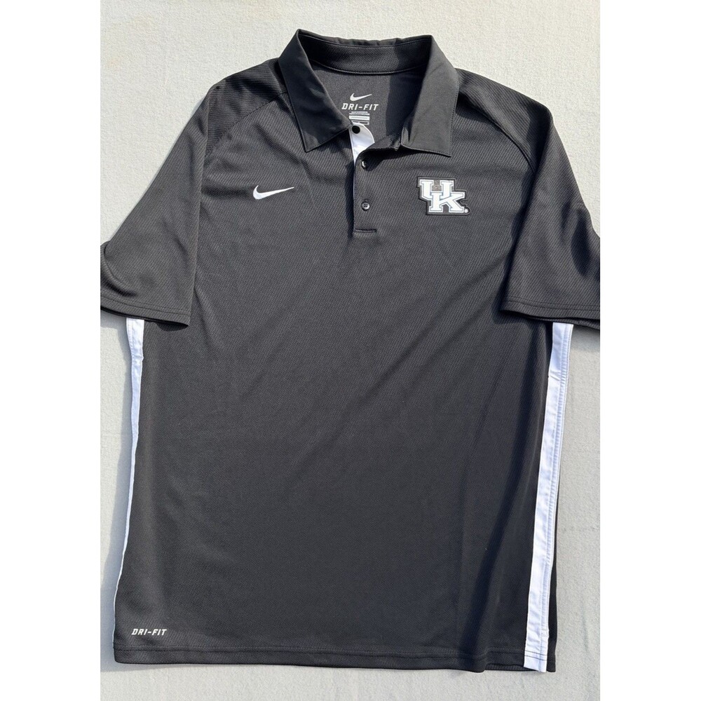 Men’s University Of Kentucky Nike Dry Fit Polo Size Large